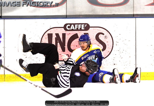 2020-10-03 Hockey Milano Bears-Hockey Pieve (5-1)